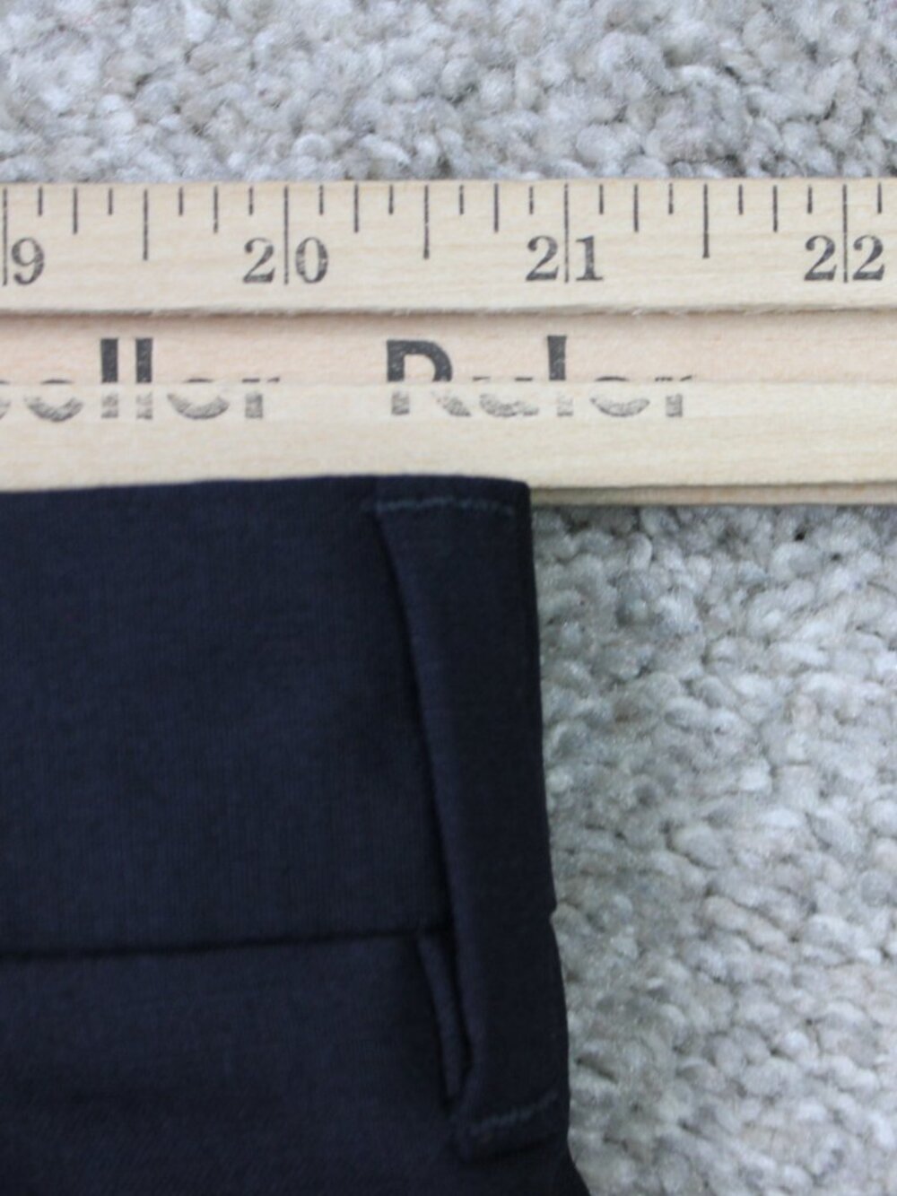 GAP Pants NWT Mens 42x30 Blue Classic Stretch Lightweight Wool Pleated Lined - Picture 8 of 13